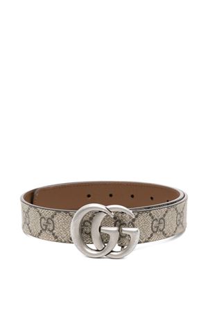 GG Supreme canvas kids belt GUCCI KIDS | 4327072ZG0G9742